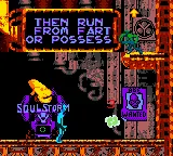 Oddworld Adventures 2 gameplay screenshot on GBC