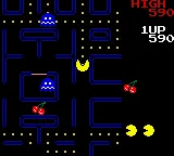Pac-Man: Special Color Edition gameplay screenshot on GBC