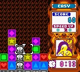 Pokémon Puzzle Challenge gameplay screenshot on GBC