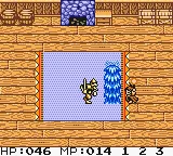 Quest: Brian's Journey gameplay screenshot on GBC