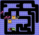 Quest: Fantasy Challenge gameplay screenshot on GBC