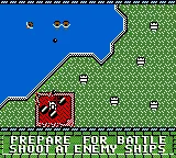 Rampart gameplay screenshot on GBC