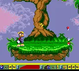 Rayman 2 gameplay screenshot on GBC