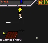 Razor Freestyle Scooter gameplay screenshot on GBC