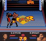 Ready 2 Rumble Boxing gameplay screenshot on GBC