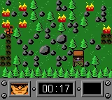 Rescue Heroes: Fire Frenzy gameplay screenshot on GBC