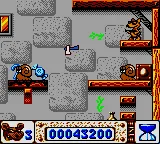 Reservoir Rat gameplay screenshot on GBC