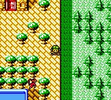 Revelations: The Demon Slayer gameplay screenshot on GBC