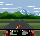 Road Rash gameplay screenshot on GBC