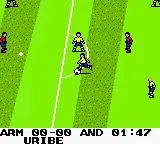 Ronaldo V-Soccer gameplay screenshot on GBC