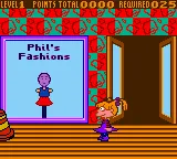 Rugrats: Totally Angelica gameplay screenshot on GBC