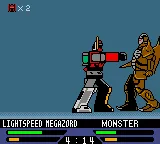 Saban's Power Rangers: Lightspeed Rescue gameplay screenshot on GBC