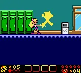 Sabrina: The Animated Series: Zapped! gameplay screenshot on GBC
