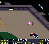 San Francisco Rush 2049 gameplay screenshot on GBC