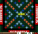 Scrabble gameplay screenshot on GBC