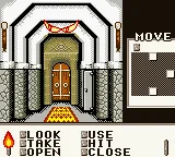 Shadowgate Classic gameplay screenshot on GBC