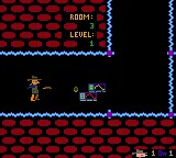 Shamus gameplay screenshot on GBC