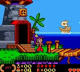 Shantae gameplay screenshot on GBC