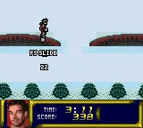 Shaun Palmer's Pro Snowboarder gameplay screenshot on GBC