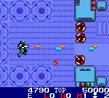 Space Marauder gameplay screenshot on GBC