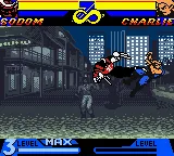 Street Fighter Alpha: Warriors' Dreams gameplay screenshot on GBC
