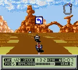 Suzuki Alstare Extreme Racing gameplay screenshot on GBC
