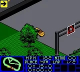 Test Drive 2001 gameplay screenshot on GBC