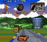 Test Drive Le Mans gameplay screenshot on GBC