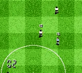 The F.A. Premier League Stars 2001 gameplay screenshot on GBC