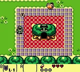 The Legend of Zelda: Link's Awakening DX gameplay screenshot on GBC