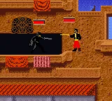 The Mask of Zorro gameplay screenshot on GBC