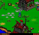 The Nations: Land of Legends gameplay screenshot on GBC