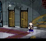 The New Addams Family Series gameplay screenshot on GBC