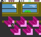 The Powerpuff Girls: Paint the Townsville Green gameplay screenshot on GBC