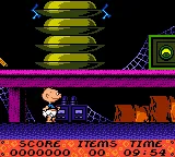 The Rugrats Movie gameplay screenshot on GBC