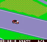 TOCA Touring Car Championship gameplay screenshot on GBC