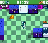 Tom and Jerry: Mouse Hunt gameplay screenshot on GBC