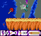 Tonic Trouble gameplay screenshot on GBC