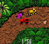 Tonka Raceway gameplay screenshot on GBC