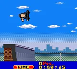 Tony Hawk's Pro Skater gameplay screenshot on GBC