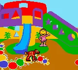 Tweenies: Doodles' Bones gameplay screenshot on GBC