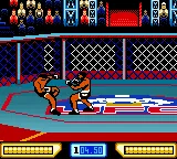 Ultimate Fighting Championship gameplay screenshot on GBC