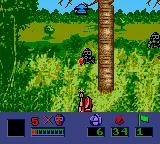 Ultimate Paintball gameplay screenshot on GBC