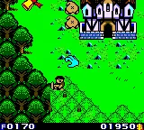 Warlocked gameplay screenshot on GBC