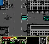 WDL: World Destruction League: Thunder Tanks gameplay screenshot on GBC
