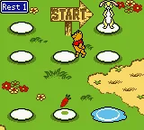 Winnie the Pooh: Adventures in the 100 Acre Wood gameplay screenshot on GBC
