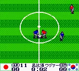 World Soccer GB 2 gameplay screenshot on GBC