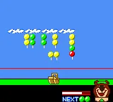 Yogi Bear: Great Balloon Blast gameplay screenshot on GBC
