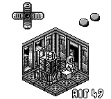 Altered Space: A 3-D Alien Adventure gameplay screenshot on Game Boy