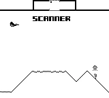 Arcade Classic No. 4: Defender & Joust gameplay screenshot on Game Boy
